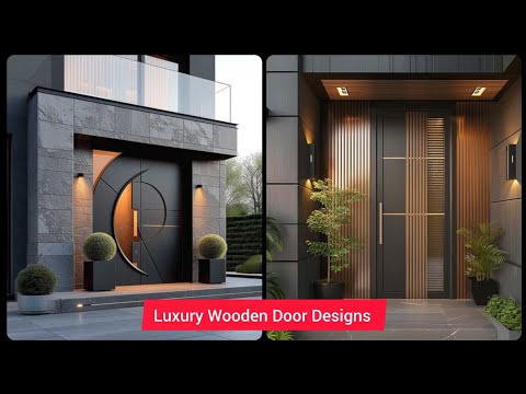 Wooden Doors Design For Modern Home Entrance l Entry Door Designs