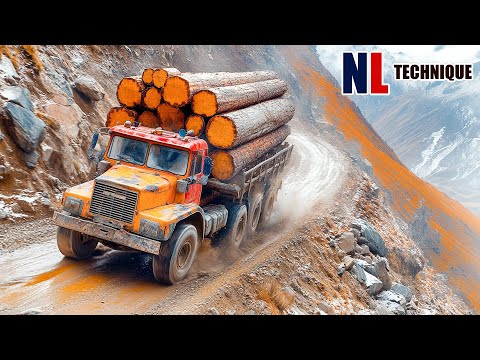 Jaw-Dropping Truck Operations That Will Leave You Speechless | Extreme Precision and Skill in Action