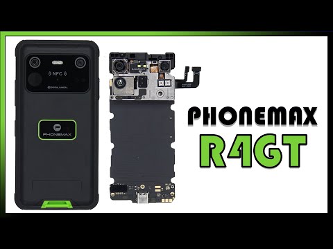 Phonemax R4GT Teardown. Smallest Rugged Phone With Thermal Imaging & Night Vision!