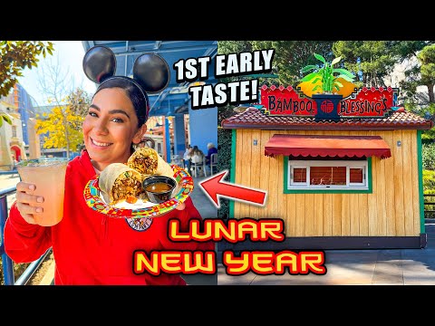 🧧 (NEW!) Trying LUNAR NEW YEAR 2025 FOODS At The Disneyland Resort! | New Updates, Merch + MORE!