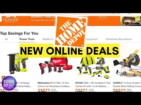 Home Depot Tool Savings (power tools and outdoor tools)