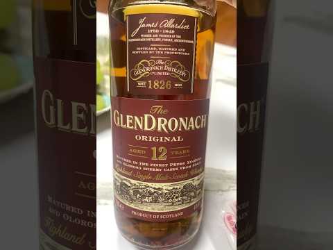 #글렌드로냑 #글렌드로낙12#가성비위스키 #쉐리오크#glendronach #입문자 #위스키추천 #위린이#whiskey #위스키입문