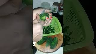 Krela cutting #shortvideo #food #karelafryrecipe #karelasabji #r #cookinghacks #crispykarelafry