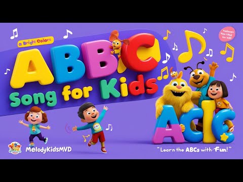 ABC Song for Kids 🎶 | Fun Alphabet Song | Learn the ABCs with MelodyKidsMVD