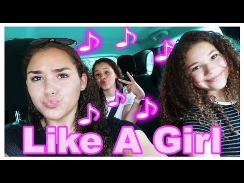 Haschak Sisters - Like A Girl (Carpool Karaoke)