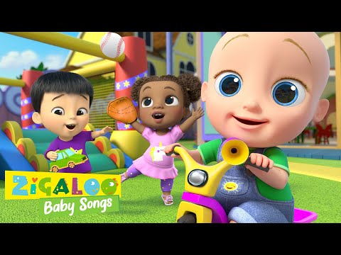 Toys, Vehicles and Fun with Johny and Friends and more Nursery Rhymes by Zigaloo Baby Songs