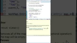 iterate concurrent hashmap loop #shorts #javatcoding #trending