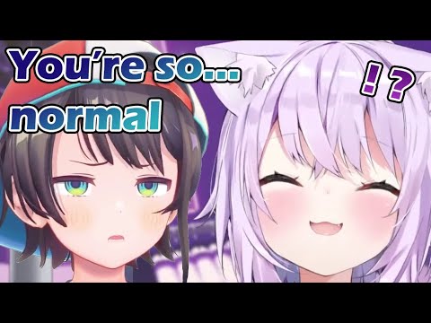 Subaru calls Okayu normal after not seeing her for a month [hololive/ENG Sub]