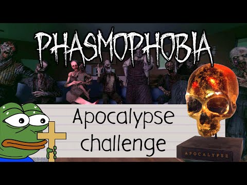 🔴 Apocalypse Challenge (Coop Later) 👻【 Phasmophobia 】Horror Stream  ► PC Gameplay