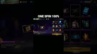 Free Booyah Pass One Spin | #freefire #Onespintrick