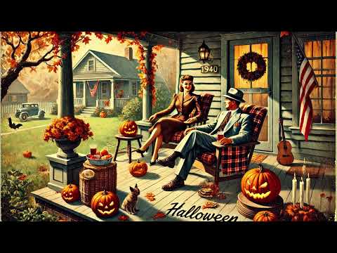 Old, Vintage Halloween Music: Autumns Golden Glow - Nostalgic 1940s Jazz