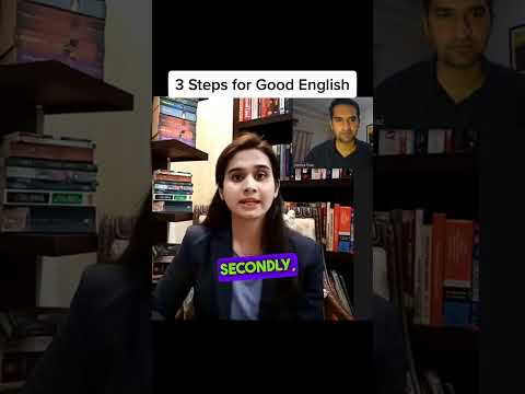 3 Steps to improve English #ias #css #foryou #viral