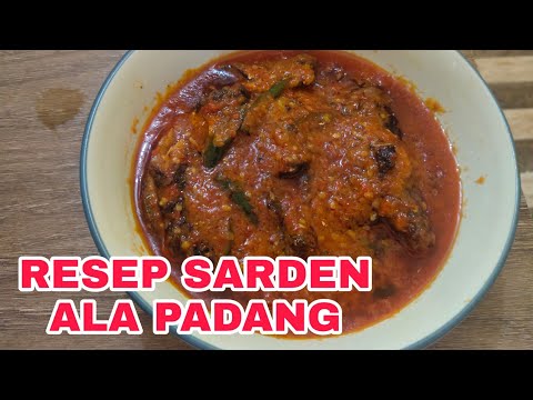 RESEP SARDEN ALA PADANG