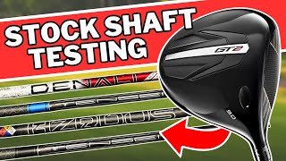 Titleist GT Driver Stock Shaft Test - DETAILED! GT2 GT3 GT4