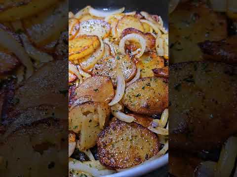 Pan Seared Scalloped Potatoes! 😋