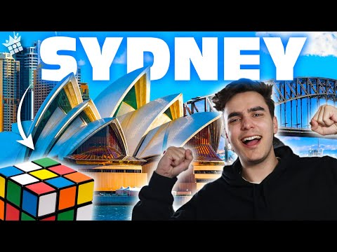 My 1st Rubik's Cube Competition In SYDNEY!