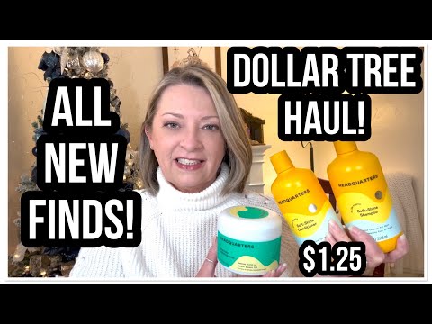 DOLLAR TREE HAUL | ALL NEW FINDS | $1.25 | WOW | DT NEVER DISAPPOINTS😁 #haul #dollartree