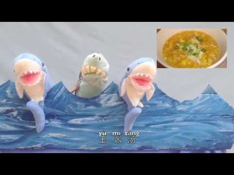 “Don’t kill sharks” (不要杀鲨鱼) by Groovi Pauli & Friends (2013)