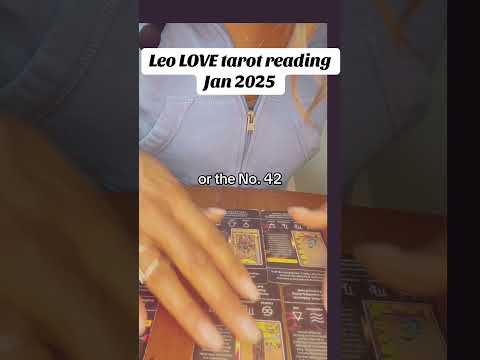 Leo LOVE tarot reading Jan 2025. #leotarot #leolovetarot #leotarotreading