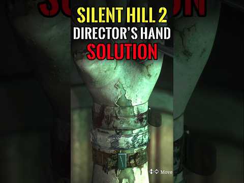 Silent Hill 2 - Hand Puzzle (Director's Office - 1 min guide)