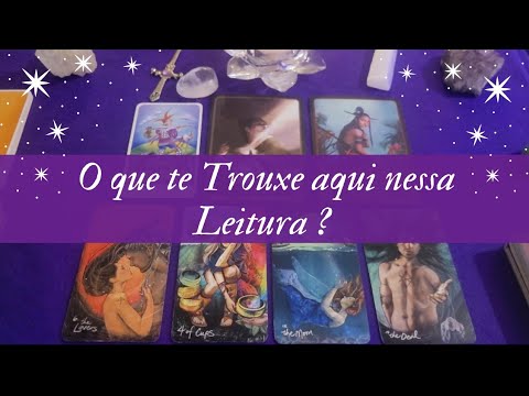 ✨️O QUE TE TROUXE A ESSA LEITURA? O que precisa ouvir nesse momento?👂