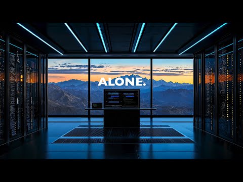 ALONE: Secret Data Center 8 | Dark Ambient Focus Music 4K