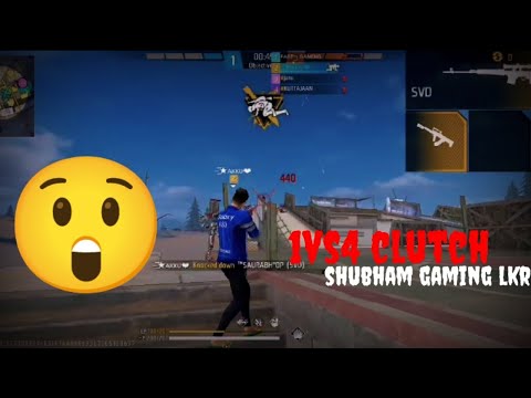 1vs4 clutch in cs master lobby  op hacker gameplay whatsApp status #shubhamgaminglkr #freefire #ff