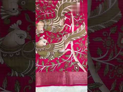 Kalamkari silk saree #saree #kalamkarisareesonline #ytshorts #shortvideo