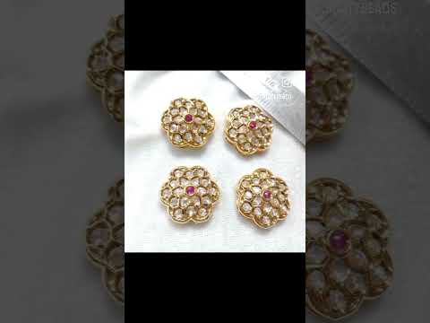 High quality Polki kundan useful for making jewellery & fashion accessories available in colours