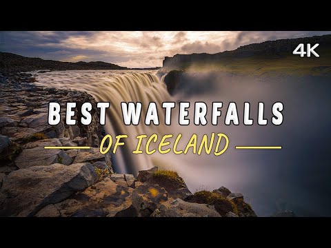 Best Waterfalls of Iceland - 4K Waterfall Sceneries