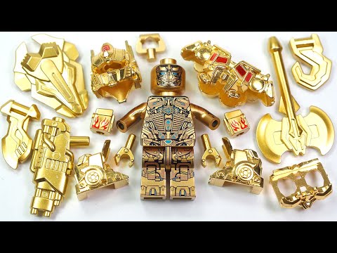 LEGO Transformers One | Optimus Prime Gold Edition | Transformers Unofficial Lego Minifigures