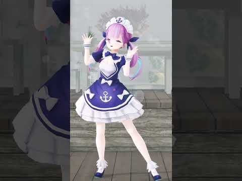 【hololive MMD】DECO*27 / ハオ [湊あくあ] #hololive  #mmd #DECO #あくたんありがとう5 #ハオ #shorts #shortvideo