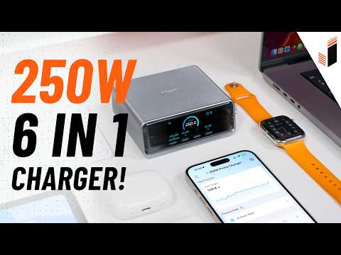 Anker 250W GaNPrime Charger - Desktop POWERHOUSE!