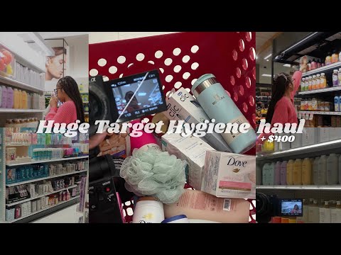 VLOG: Come Target Hygiene Shopping w/ Me! || fall Edition (+$400)