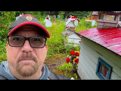 The STRANGEST Cemetery I've seen - in ALASKA