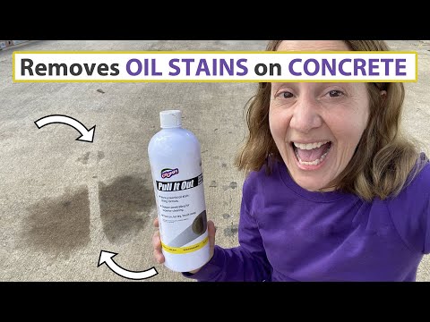 How to Remove Oil Stains from Concrete - CLEAR Demo!