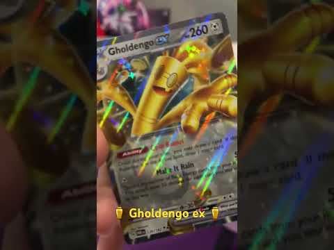 Golden Boy Gholdengo ex! #pokemon #pokemontcg #pokemoncards #packopening #paradoxrift