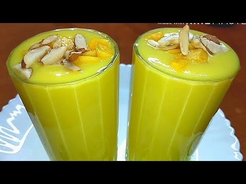 Mango Milkshake / मैंगो मिल्क शेक / Summer special / #Short video