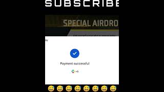 SUBSCRIBE ACCOUNT ME TOP UP 30 RUPEES Special Airdrop Not Coming In Free Fire#freefire#viral#shorts