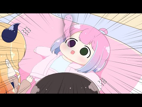 【English subs】The SubaChocoLuna night party revealed Luna's weakness.【hololive/Animation/Clips】