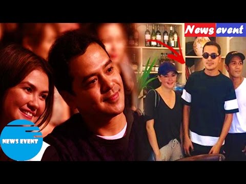 SPOTTED  Exes John Lloyd Cruz And Angelica Panganiban Dining Out In Makati! Are They Getting Back