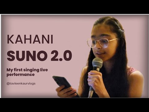 My First Singing Live Performance ❤️ | Tavleen Kaur Vlogs |