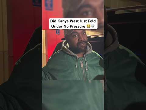 Kanye West Fold Under No Pressure