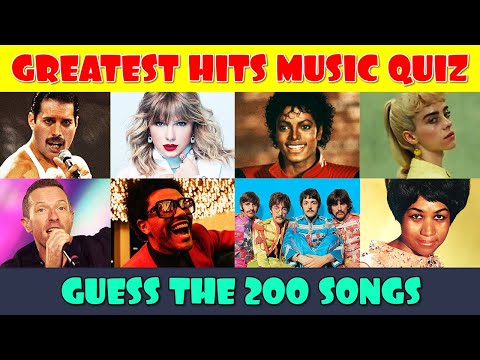 Guess the Song Music Quiz | 200 Greatest Hits of All Time