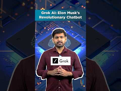 🔥Grok AI: Elon Musk's Revolutionary Chatbot  #shorts #simplilearn