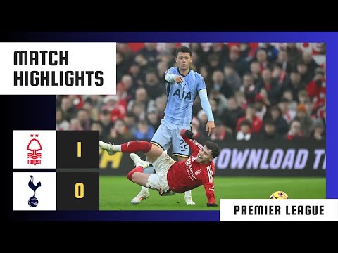 Nottingham Forest - Tottenham Hotspur | 1:0 | Highlights | Premier League 2024-25 |Nottingham Spurs