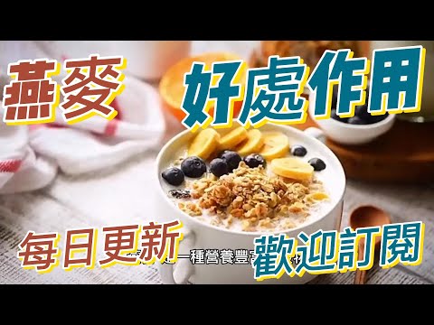 EP164 燕麥（Oats）好處和作用 降低心臟病風險 許多營養素，如鐵、鋅、鎂和維生素B群等 健康