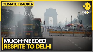 Delhi's Air Quality Improves Slightly, Nears 'Poor' Category | WION Climate Tracker | World News