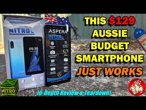 ASPERA NITRO Review: This Australian Smartphone JUST works...it's far from a "Smooth Experience"...