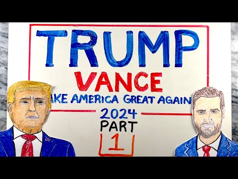 Former President Trump Vance 2024 Campaign PART 1 | What will he do if he becomes President again?